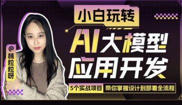 小白玩转AI大模型应用开发下载链接