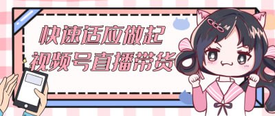 快速适应做起视频号直播带货《快速适应做起视频号直播带货》课程旨在帮助学员迅速掌握视频号直播的技巧与策略