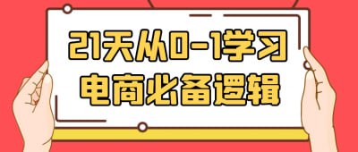 21天从0-1学习电商必备逻辑描述