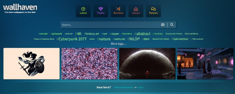 #壁纸  #免费下载  #无版权风险6个神仙壁纸网站，都值得收藏1.wallhaven 官网地址