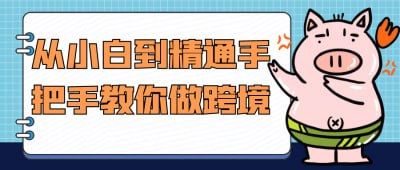 从小白到精通手把手教你做跨境《从小白到精通手把手教你做跨境》课程专为跨境电商新手设计，系统讲解跨境电商的运营流程与实战技巧