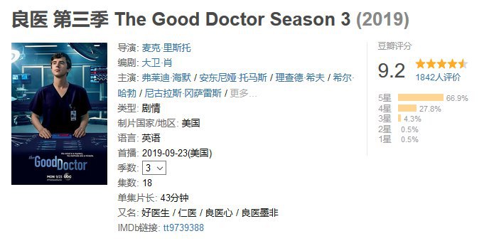 #电视剧    #良医第三季   #影视剧良医第三季   更新至第10集百度网盘  提取码