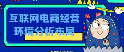互联网电商经营环境分析布局描述